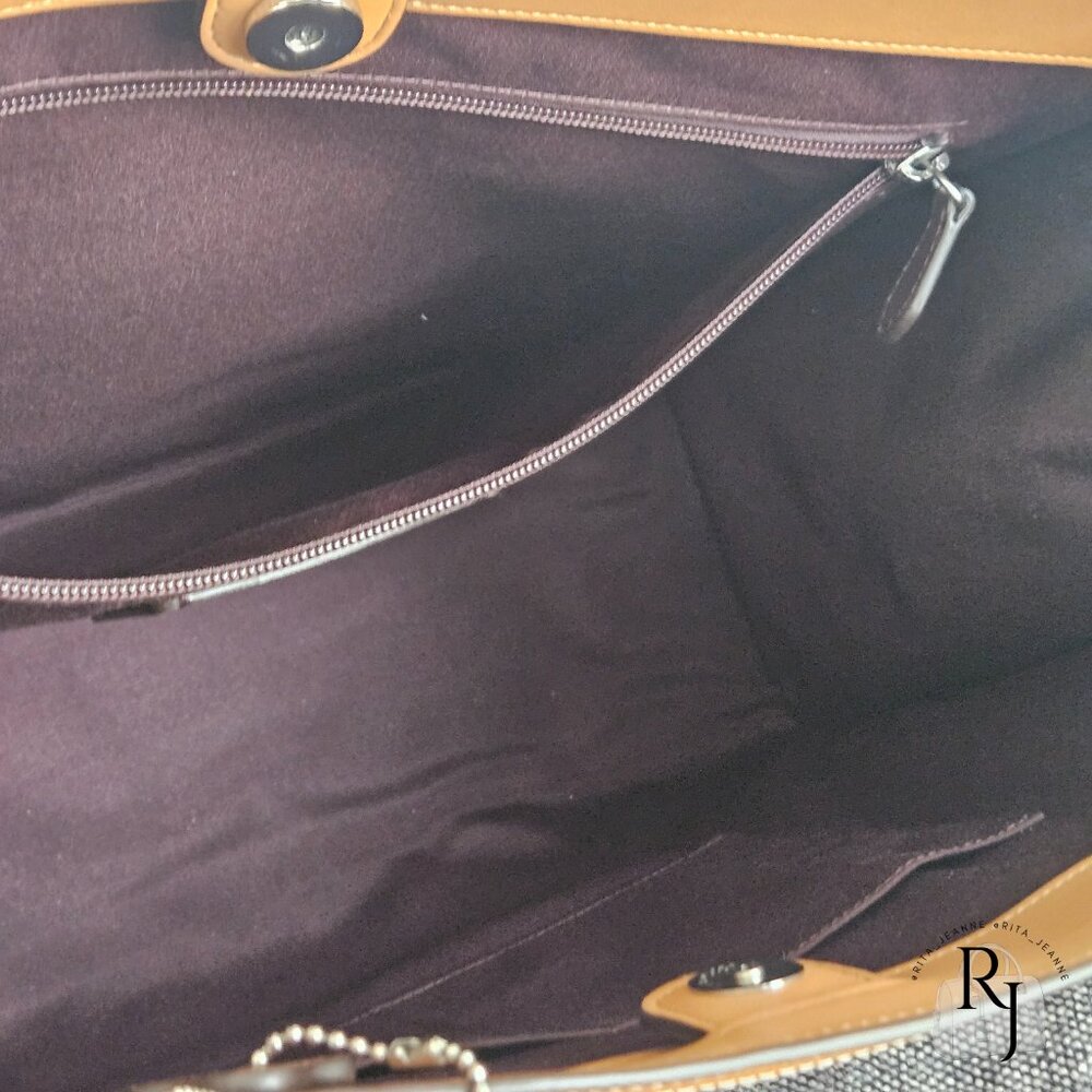 Coach Smith Large Tote – Refined Pebble Leather (NWT) - Picture 10 of 13